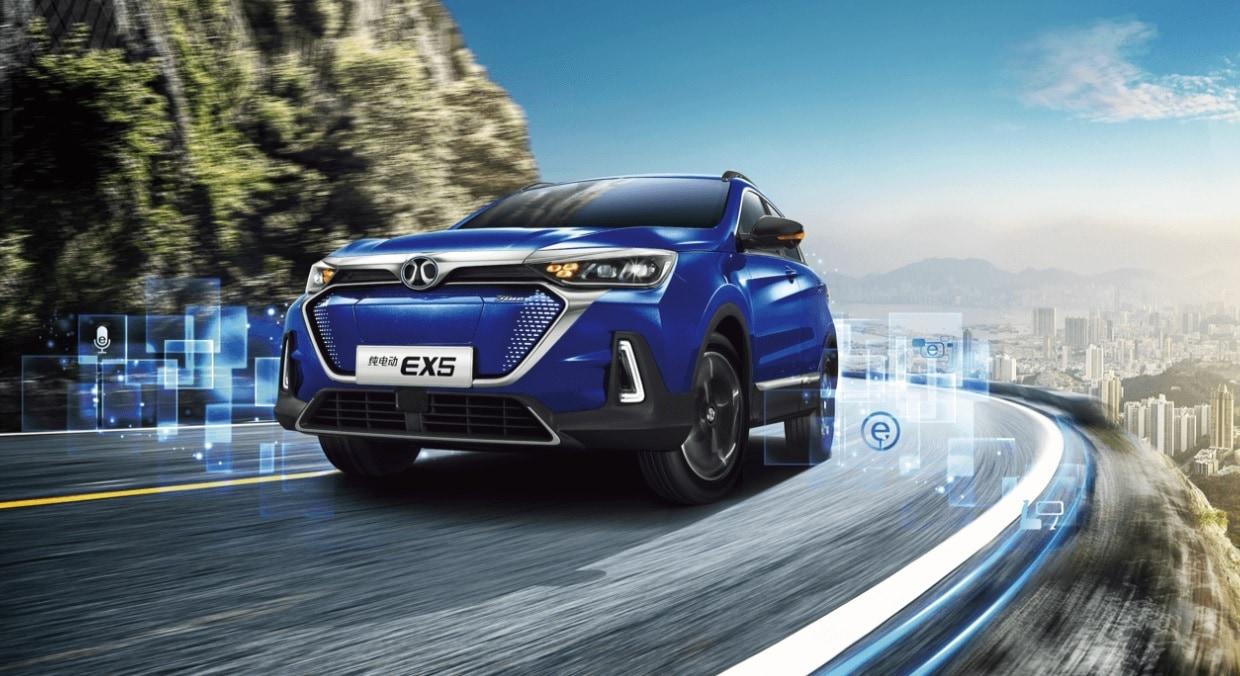 본문 이미지 - 북경자동차가 2020년 국내 출시를 준비 중인 전기차 EX5(출처=북경자동차 홈페이지)ⓒ 뉴스1