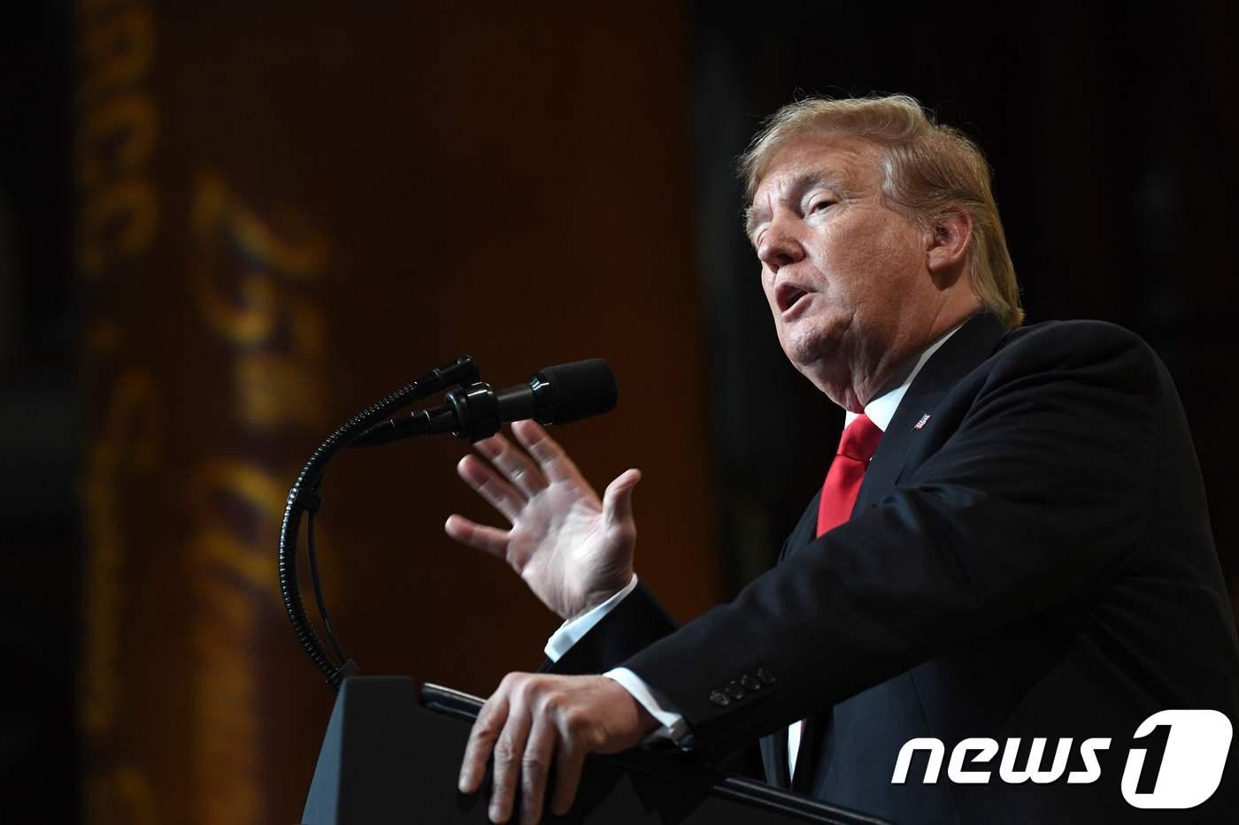 도널드 트럼프 미 대통령 ⓒ AFP=뉴스1