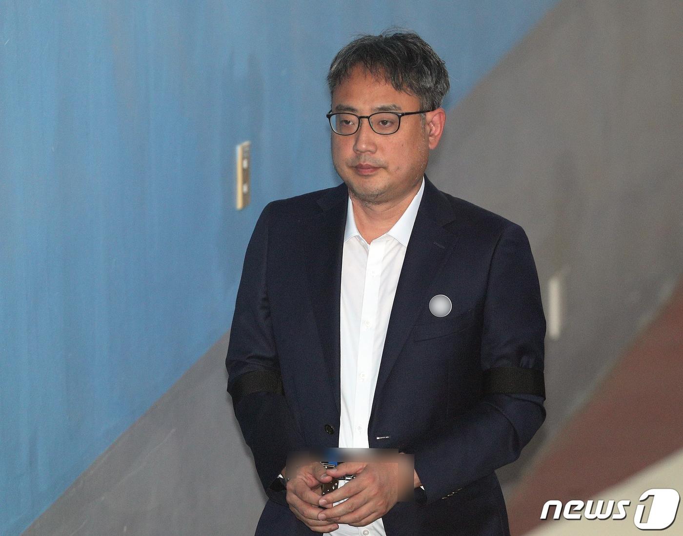 본문 이미지 - 변희재 미디어워치 대표. 2019.4.30 ⓒ 뉴스1 신웅수 기자