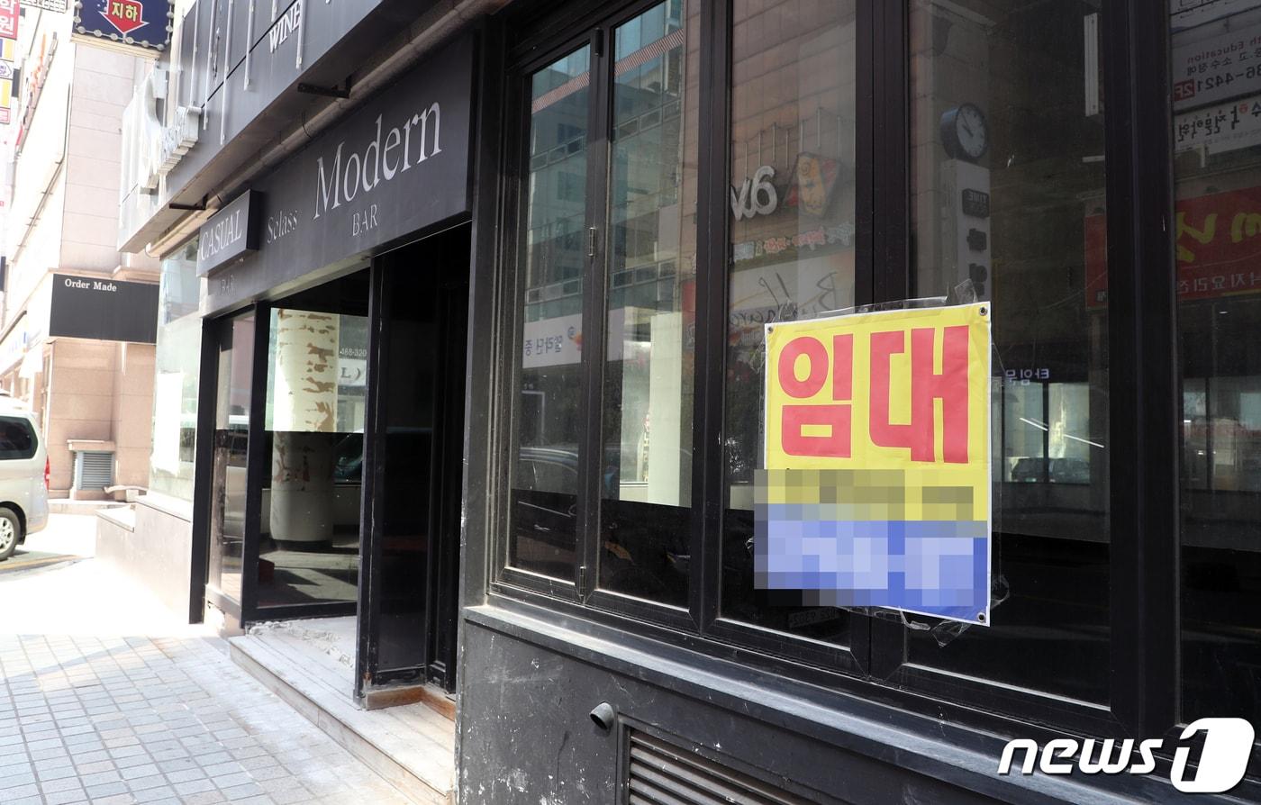 텅빈 임대 상가 &#40;DB&#41; ⓒ News1