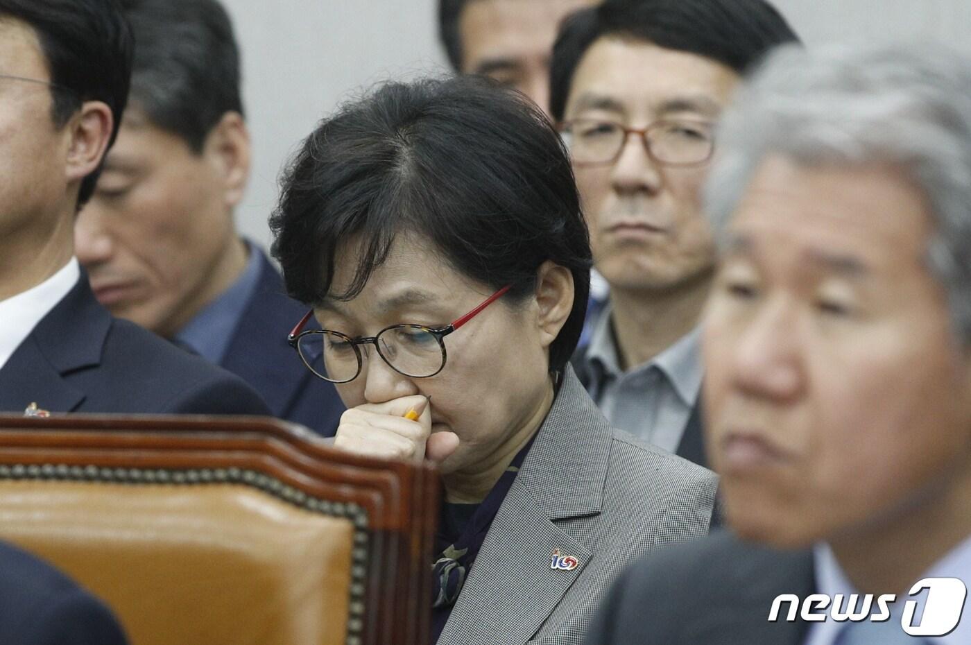 본문 이미지 - 조현옥 전 청와대 인사수석 2019.4.4/뉴스1 ⓒ News1 안은나 기자