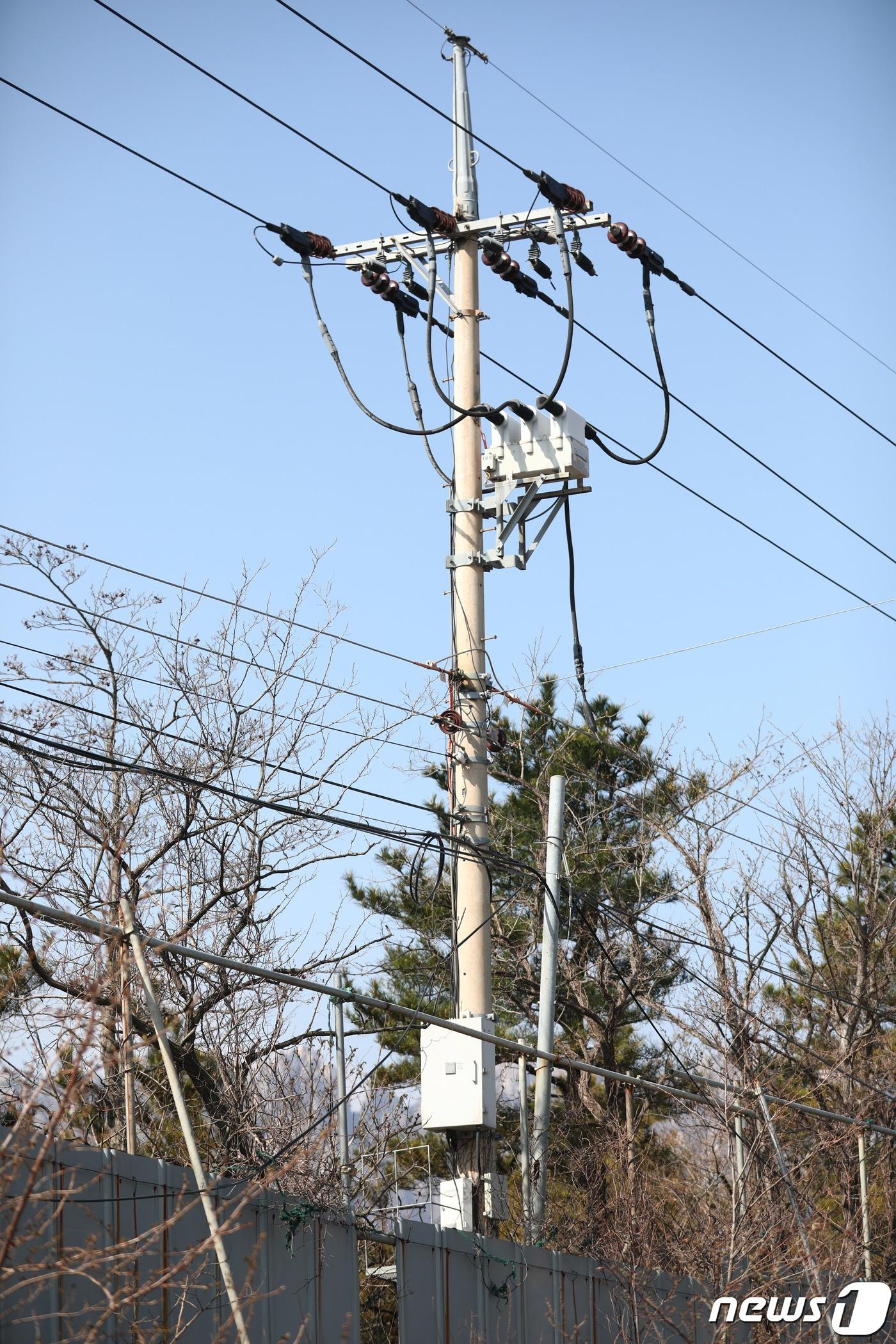 본문 이미지 - 전신주 /뉴스1 ⓒ News1