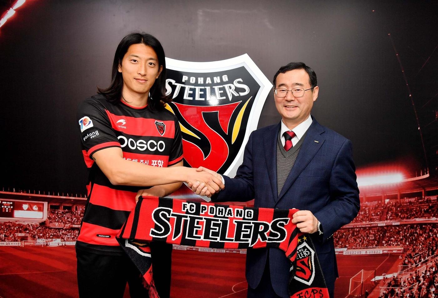 포항 스틸러스가 K3리그 득점왕 출신의 공격수 최용우를 영입했다. (포항 제공) ⓒ 뉴스1