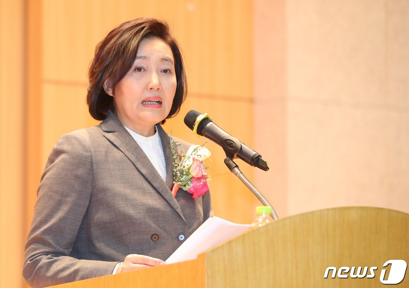 본문 이미지 - 박영선 중소벤처기업부 장관/ 뉴스1 ⓒ News1 주기철 기자
