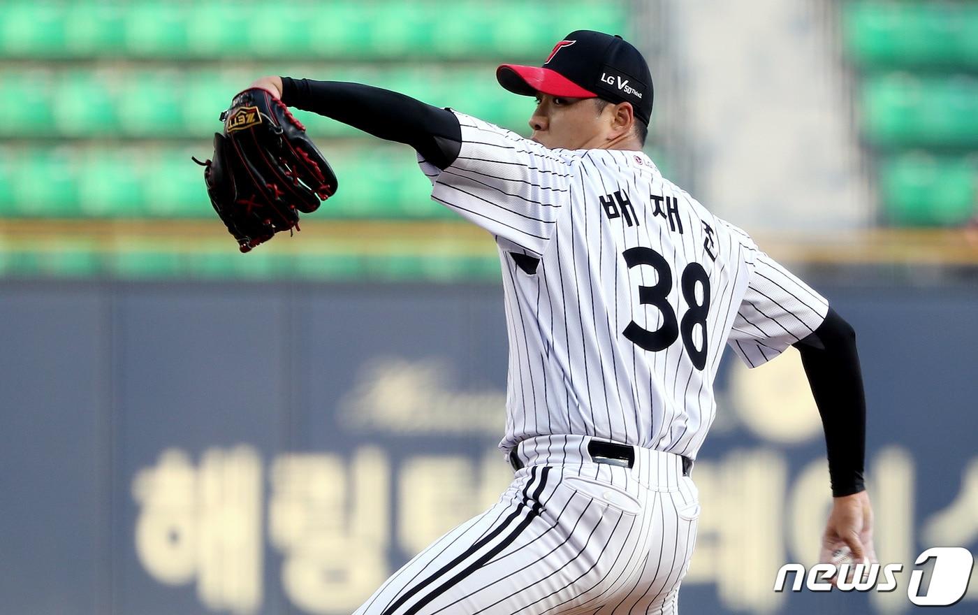 본문 이미지 - LG 트윈스 배재준. /뉴스1 ⓒ News1 박정호 기자