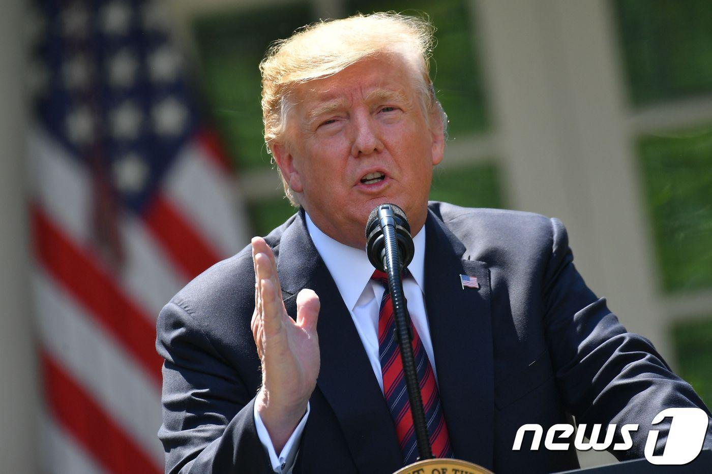 도널드 트럼프 미국 대통령. ⓒ AFP=뉴스1 ⓒ News1 자료 사진 