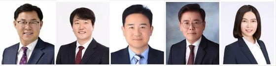 본문 이미지 - 김포시의회 자유한국당 의원. 왼쪽부터 김종혁·한종우·김인수·홍원길·유영숙 의원 / 뉴스1 DB ⓒ News1 정진욱 기자