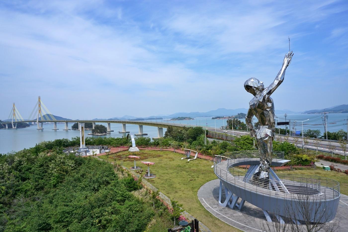 거금도휴게소 옥상전망대에서 본 풍경. 이하 한국관광공사 제공