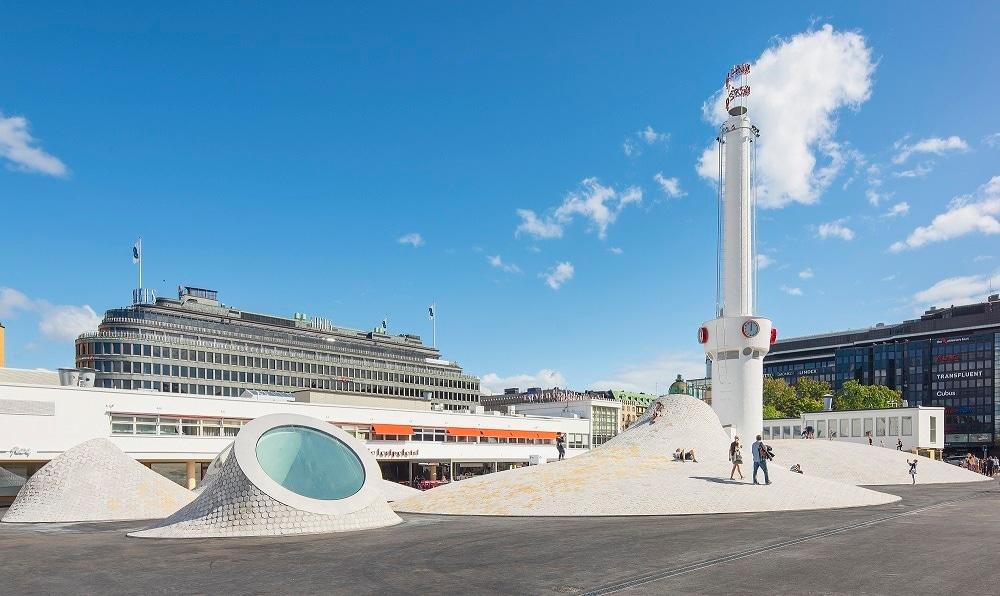 본문 이미지 - 지난해 개관한 아모스 렉스(Amos Rex). 이하 핀란드관광청 제공