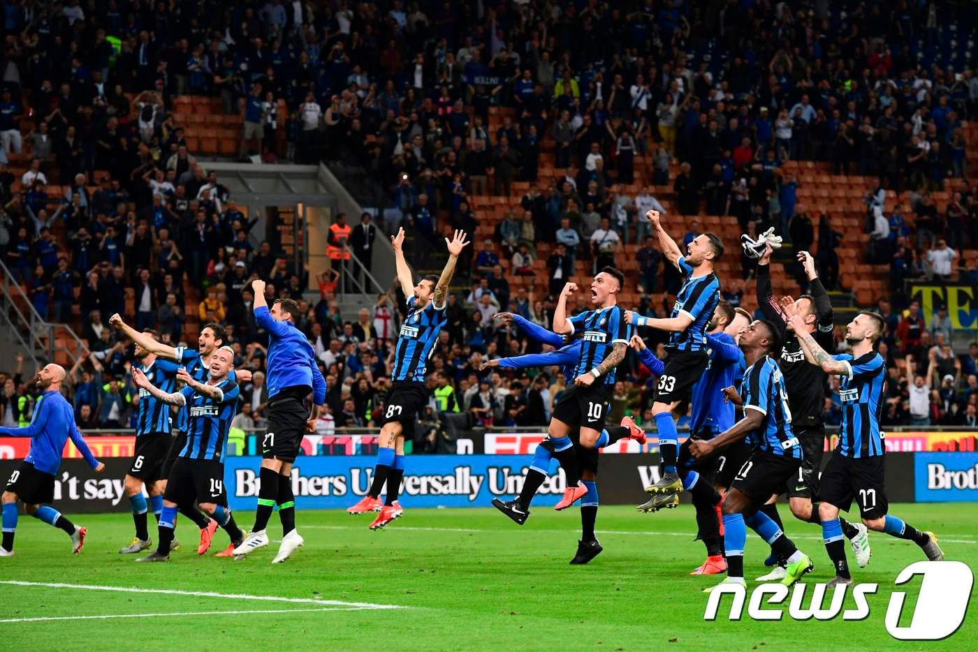 인터밀란. ⓒ AFP=뉴스1