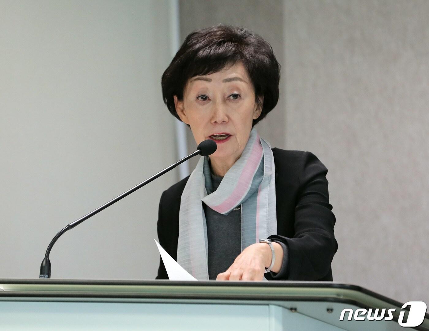 본문 이미지 - 최영애 국가인권위원장.  2019.5.3/뉴스1 ⓒ News1 이재명 기자