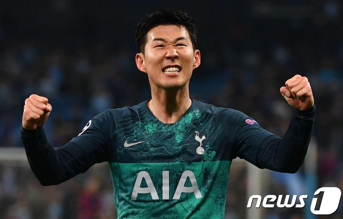 토트넘이 4일 오후 본머스 원정경기를 치른다. 손흥민의 이 포효가 나와야한다. ⓒ AFP=뉴스1