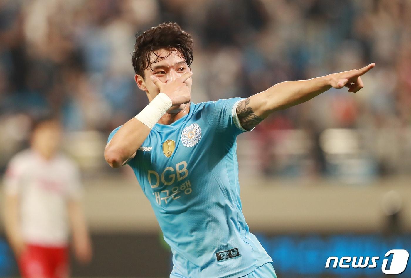 본문 이미지 - 정승원과 대구가 재계약 협상에서 의견 차이를 보이고 있다.ⓒ News1 