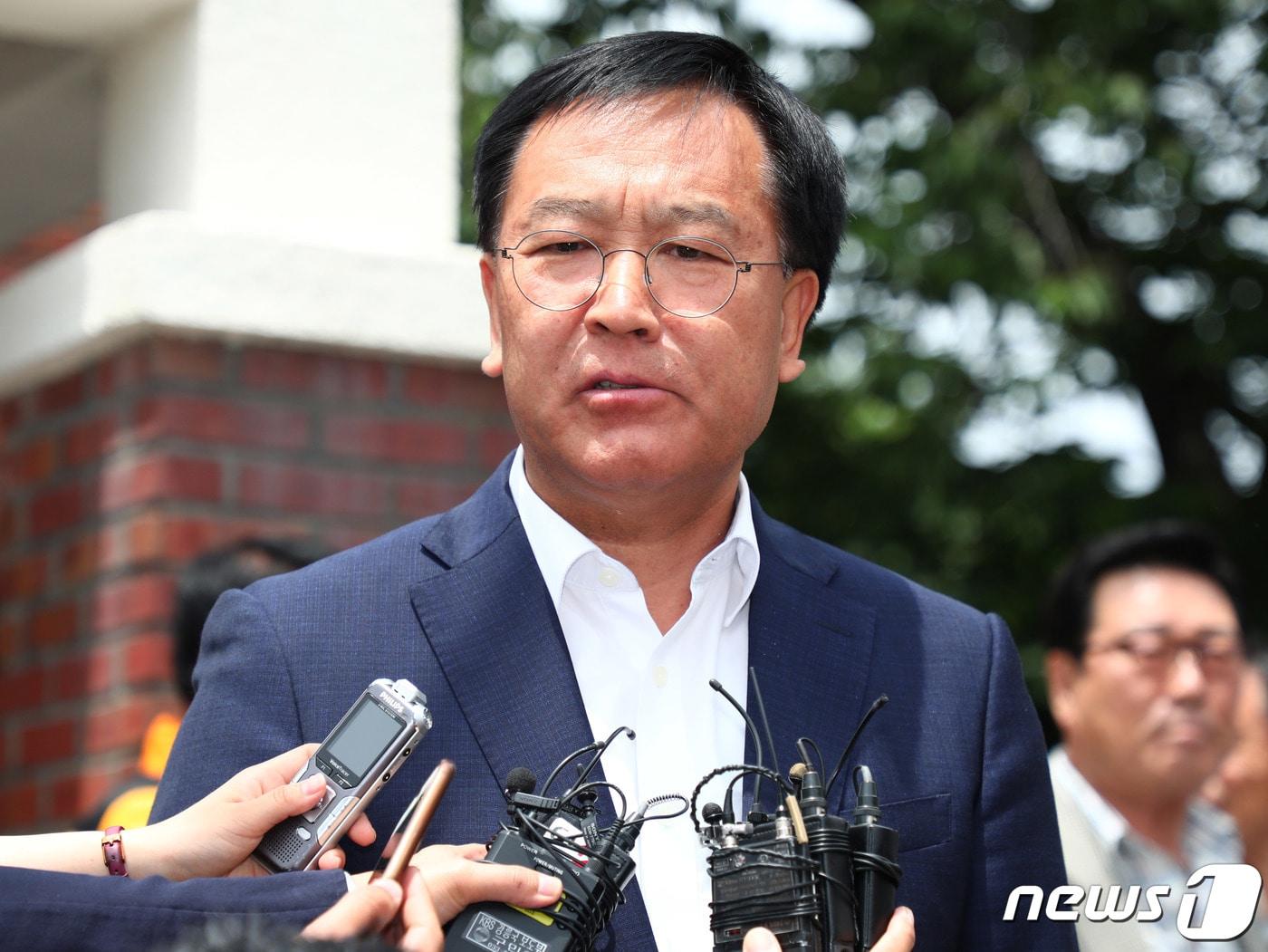 본문 이미지 - 김진하 양양군수.(뉴스1 DB)