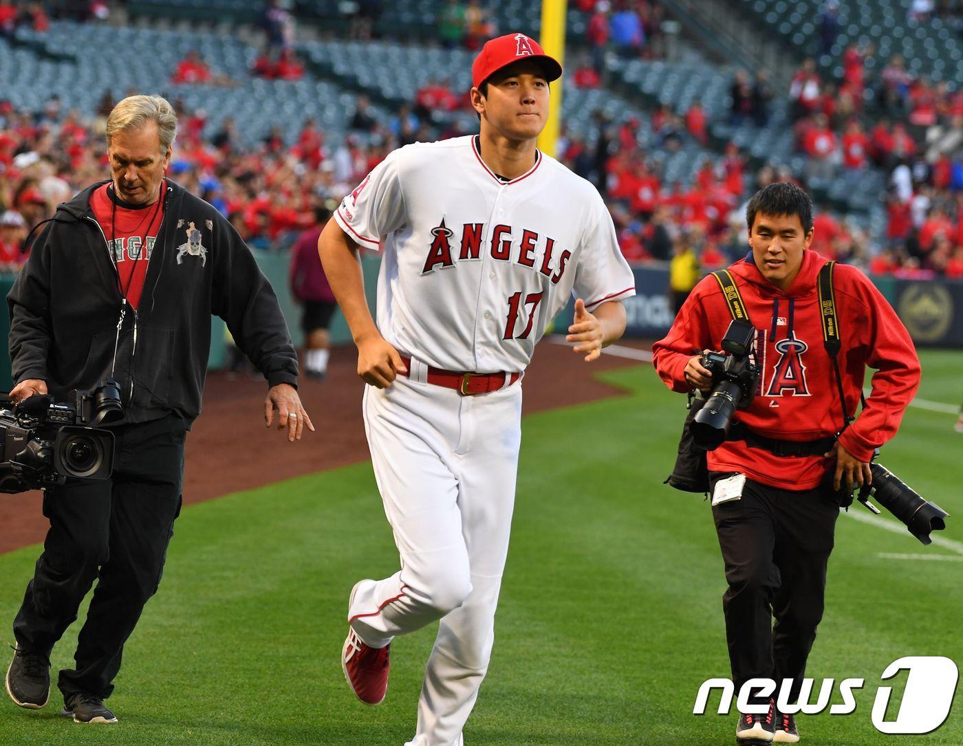 본문 이미지 - 오타니 쇼헤이. ⓒ AFP=뉴스1