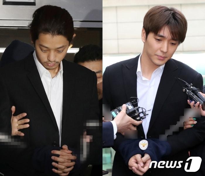 본문 이미지 - 정준영(왼쪽), 최종훈 ⓒ 뉴스1