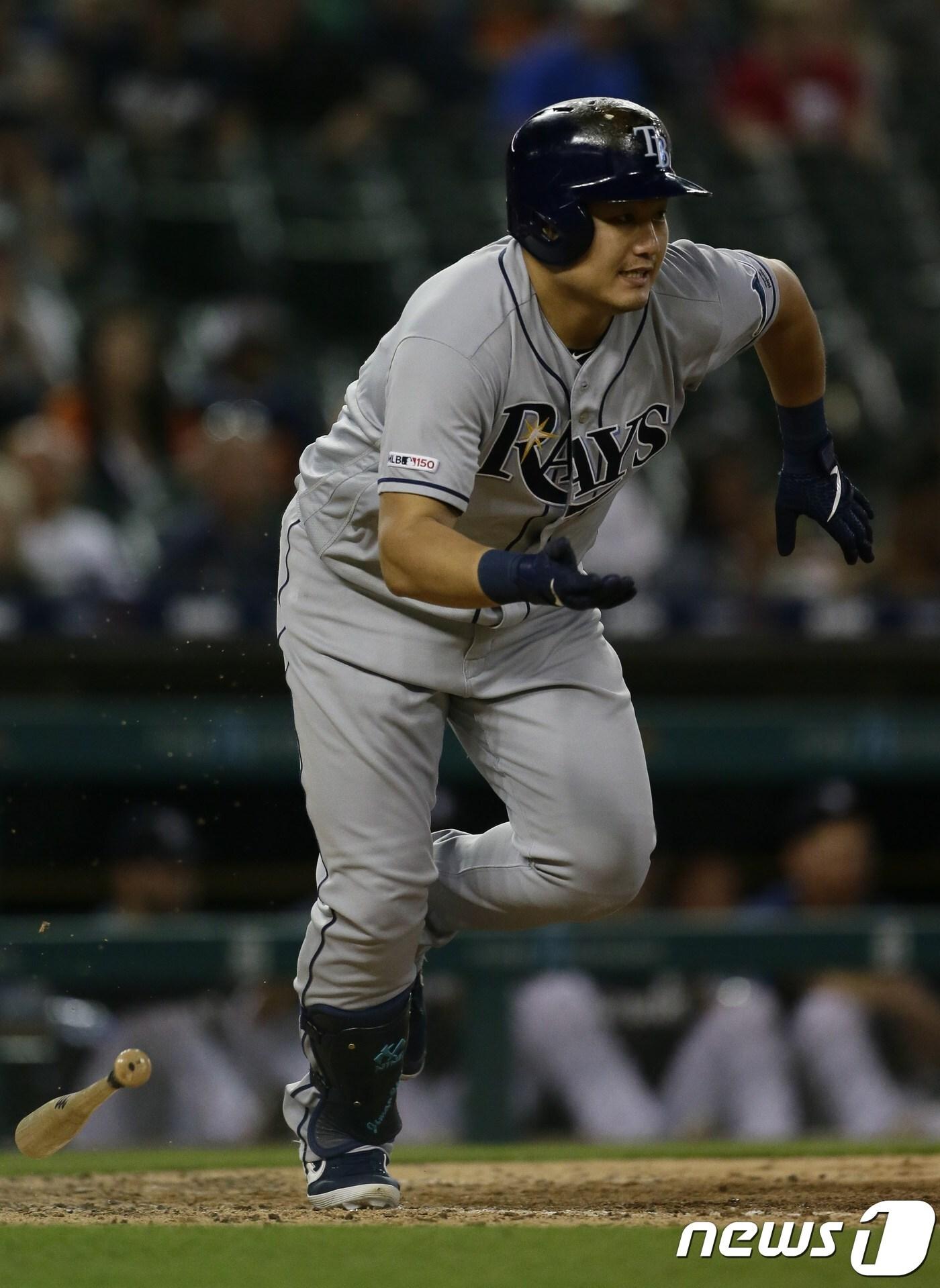 본문 이미지 - 탬파베이 레이스 최지만. ⓒ AFP=뉴스1