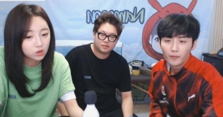 본문 이미지 - 왼쪽부터 BJ 외질혜, 감스트, 남순 / 아프리카TV 캡처 ⓒ 뉴스1