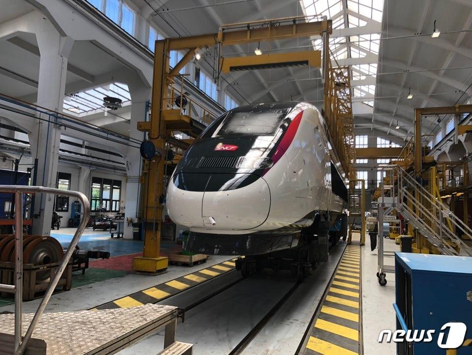 본문 이미지 - 비샤임 차량정비기지 내부 전경ⓒ 뉴스1
