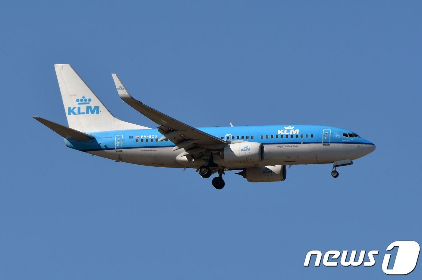 본문 이미지 - 네덜란드 항공사 KLM. <자료사진> ⓒ AFP=뉴스1