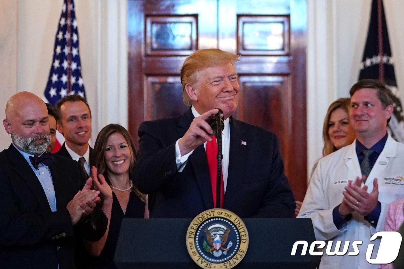 도널드 트럼프 미국 대통령 ⓒ AFP=뉴스1 