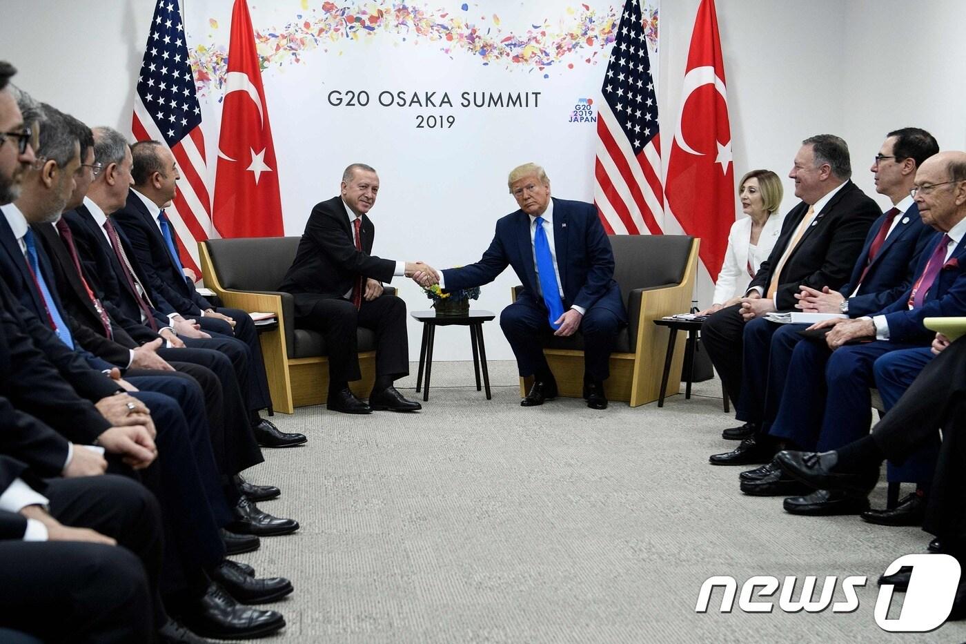 본문 이미지 - 미국-터키 회담. ⓒ AFP=뉴스1