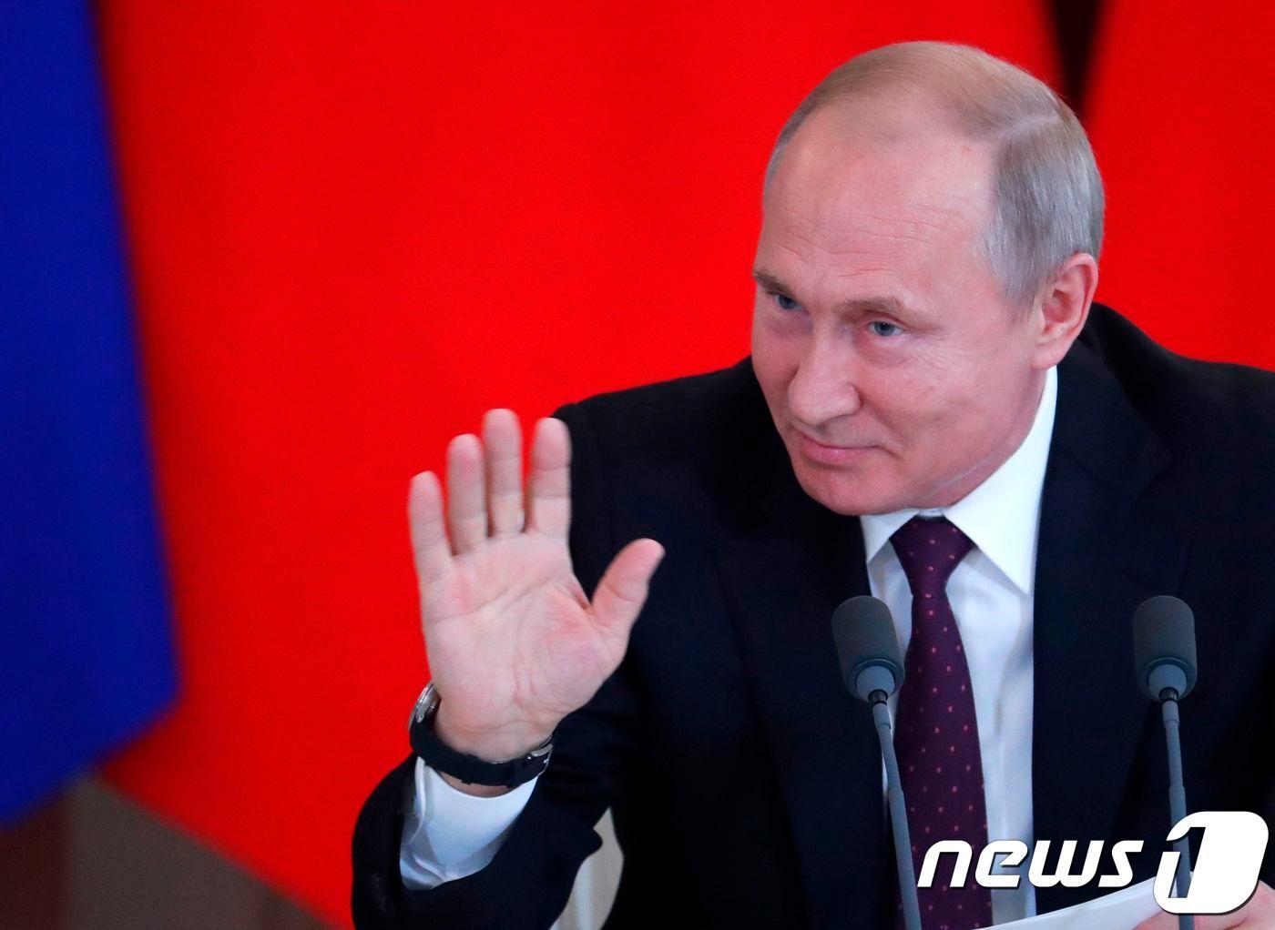 본문 이미지 - 블라디미르 푸틴 러시아 대통령. ⓒ AFP=뉴스1