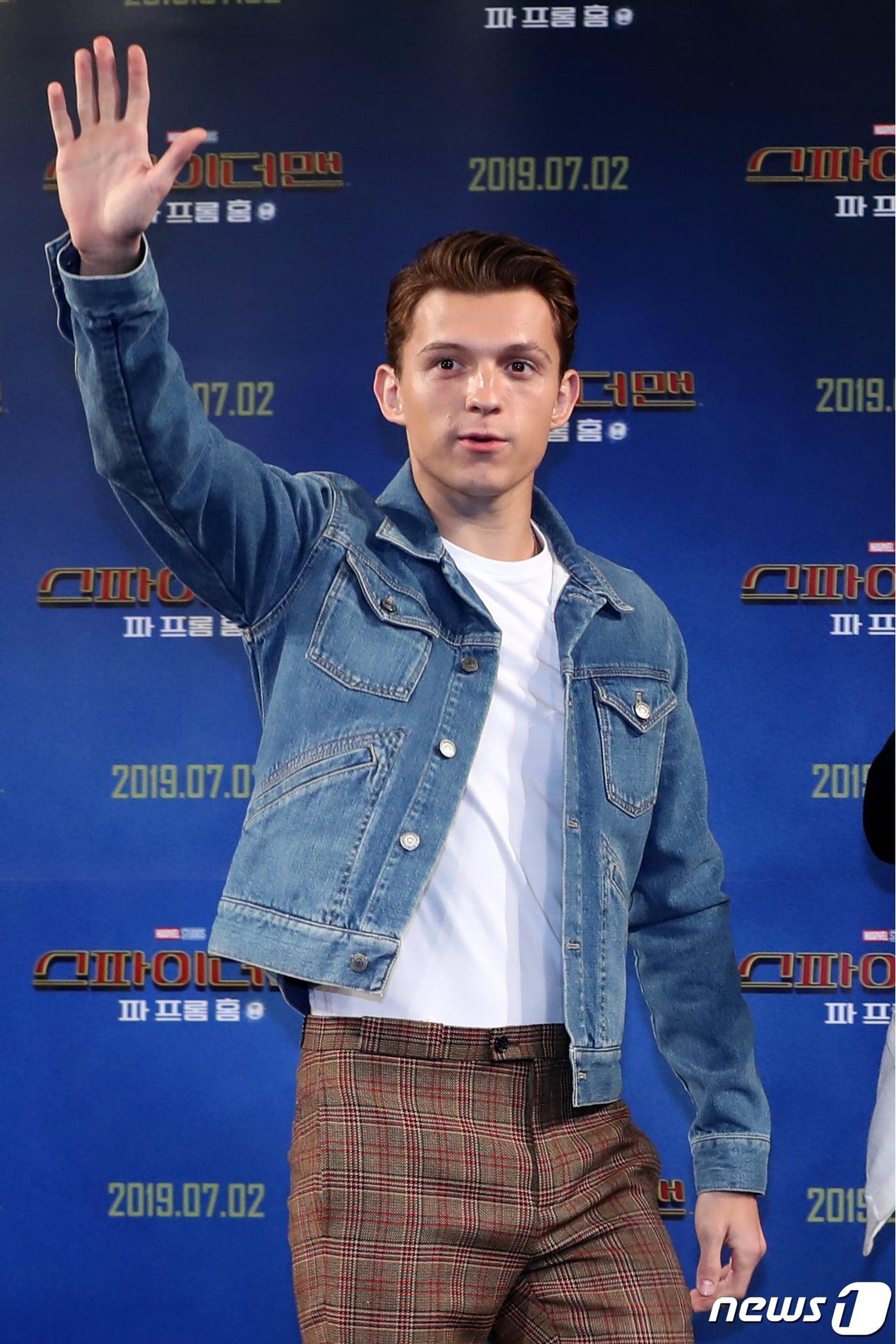 본문 이미지 - 배우 톰 홀랜드 2019.7.1/뉴스1 ⓒ News1 민경석 기자