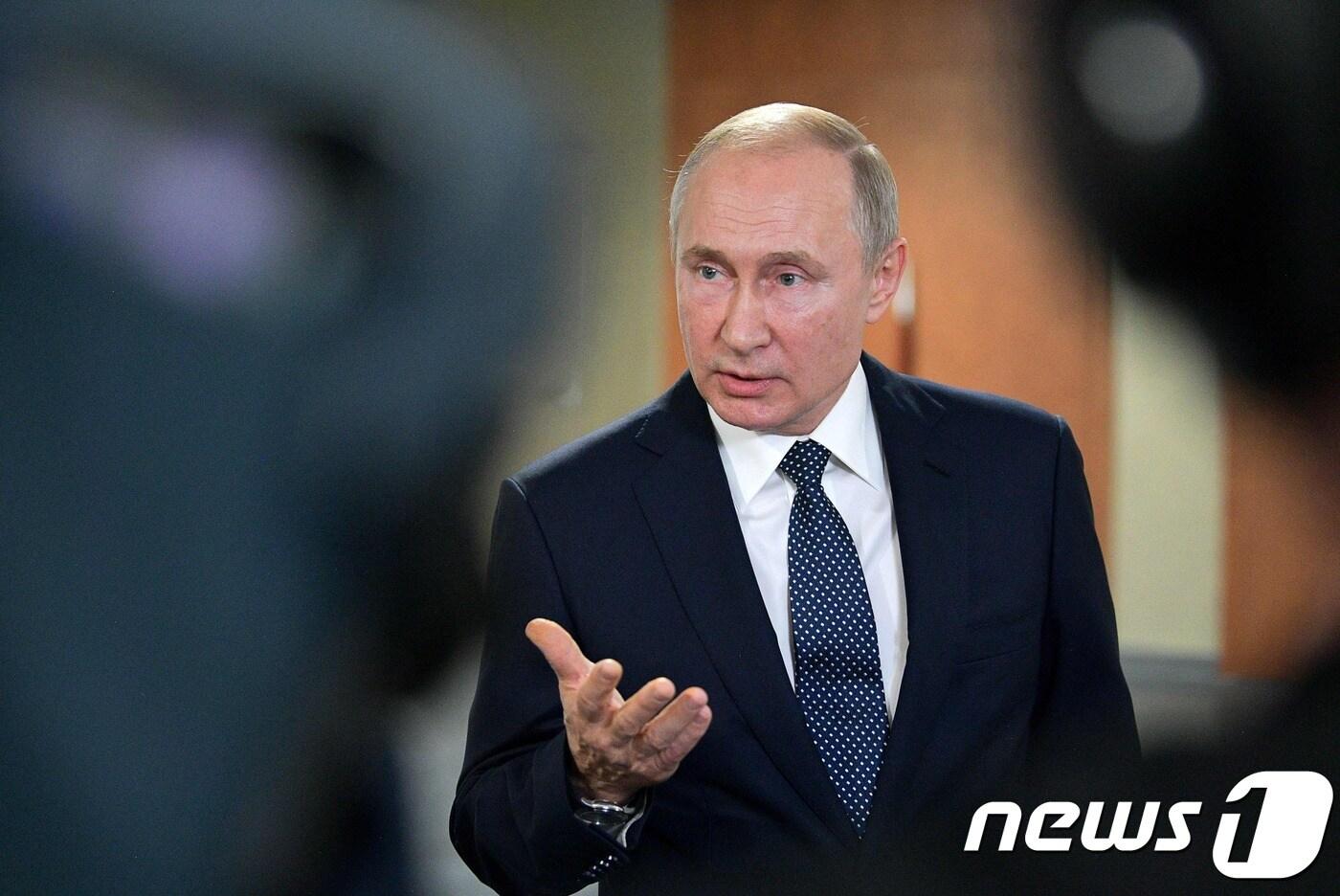 본문 이미지 - 블라디미르 푸틴 러시아 대통령. ⓒ AFP=뉴스1