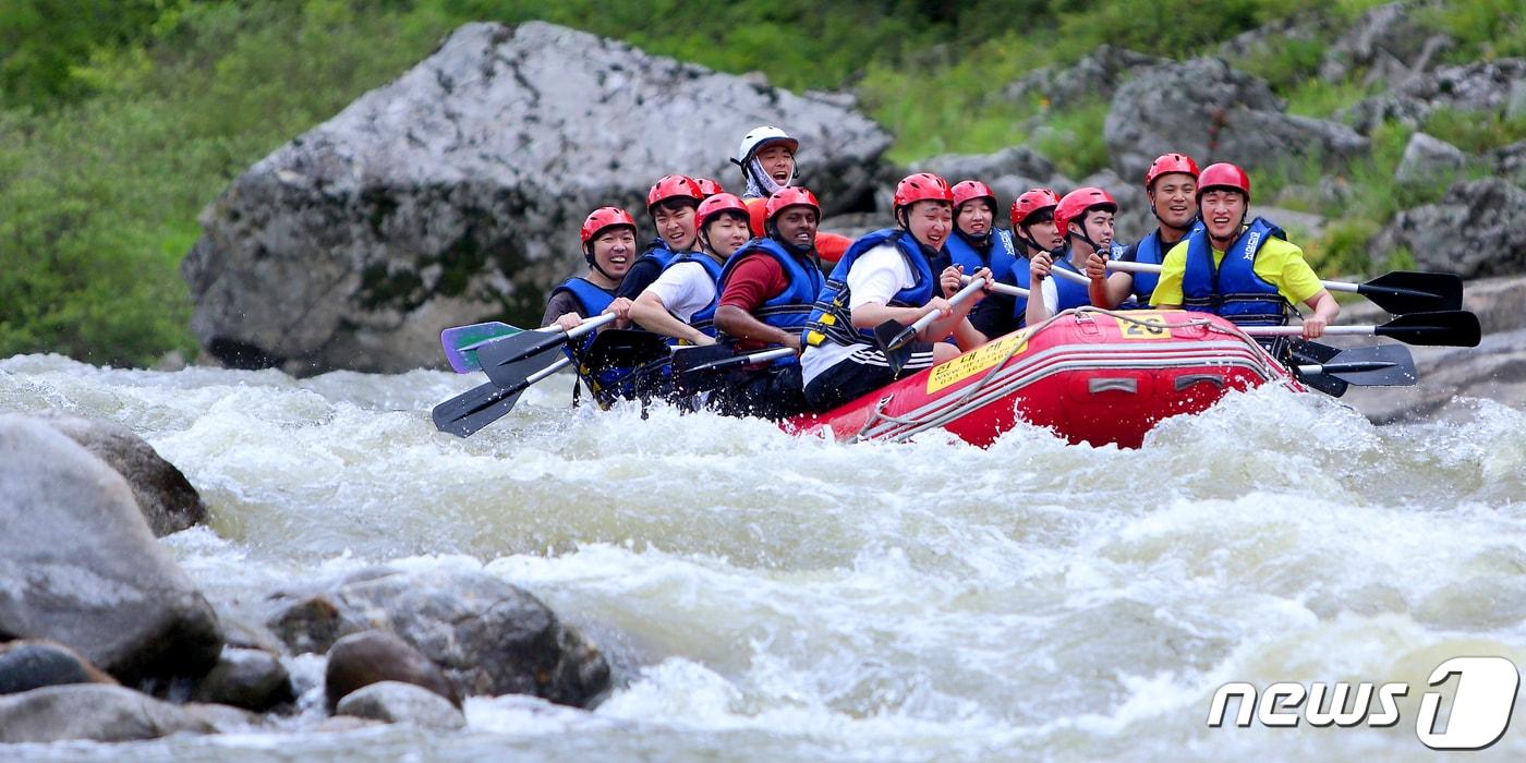 래프팅.(사진은 기사와 관련 없음)ⓒ News1 DB