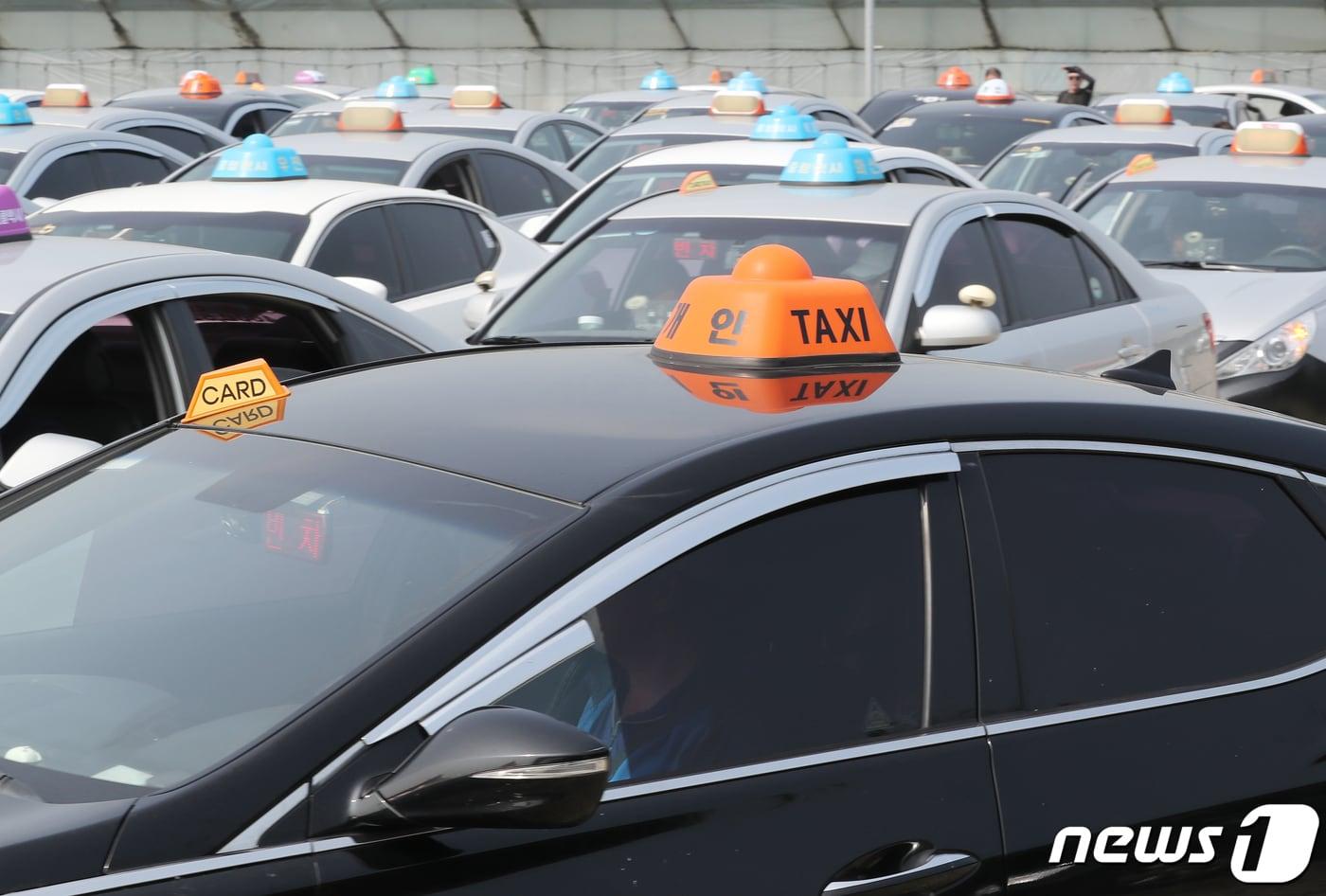 제주시 택시 차고지 <자료사진> /뉴스1 ⓒ News1 