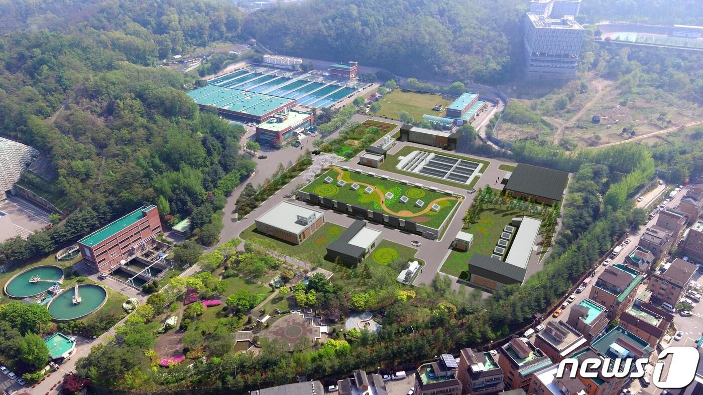 성남 복정정수장(성남시 제공) ⓒ News1 김평석 기자