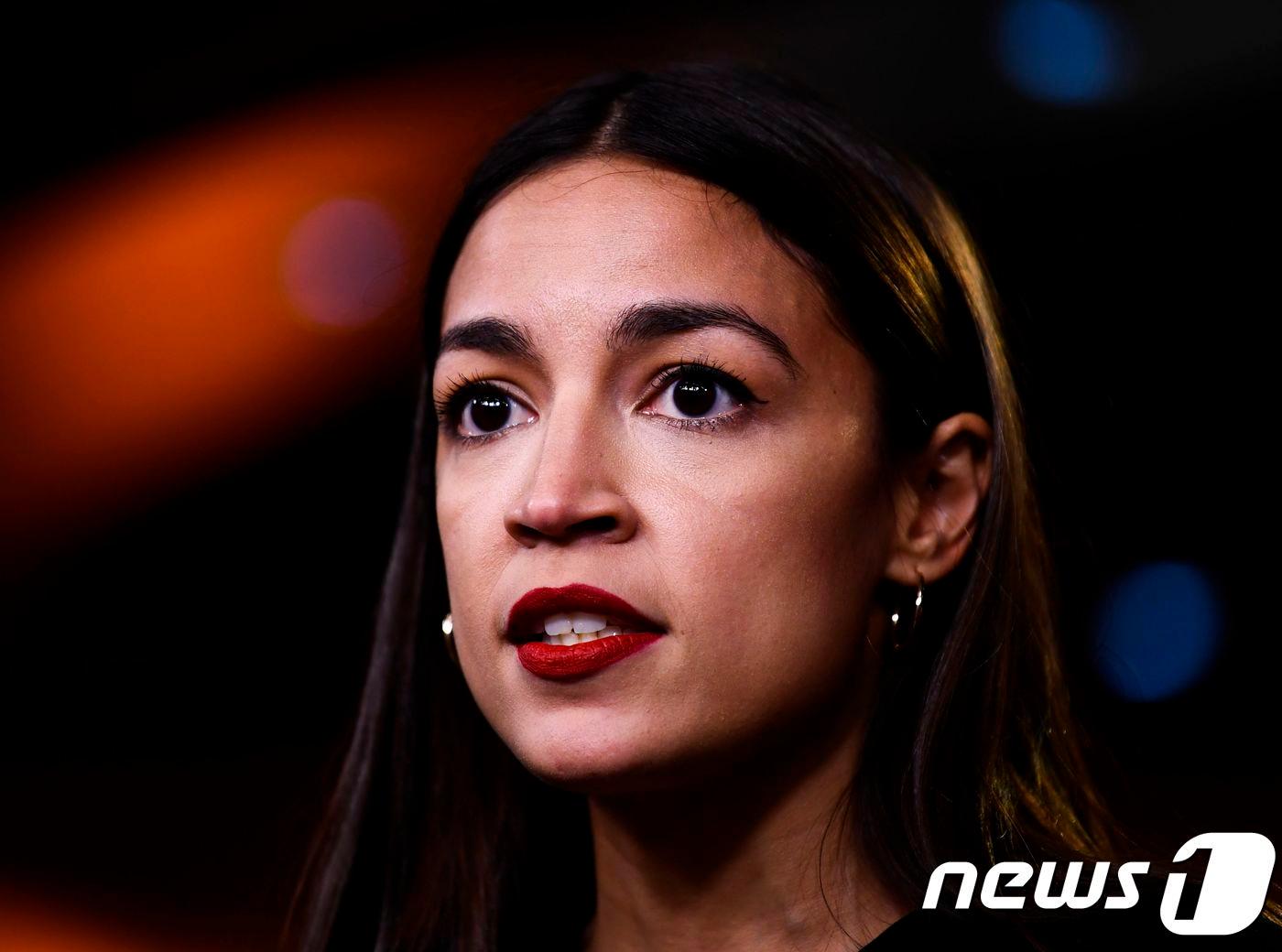 본문 이미지 - 알렉산드리아 오카시오 코르테즈 미국 민주당 하원의원. ⓒ AFP=뉴스1 ⓒ News1 