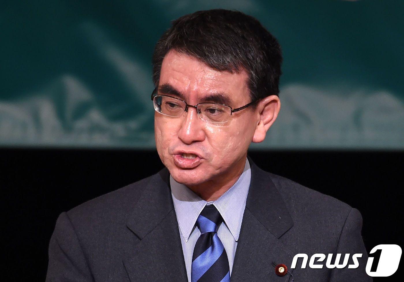 고노 다로 일본 외무상 <자료사진> ⓒ AFP=뉴스1