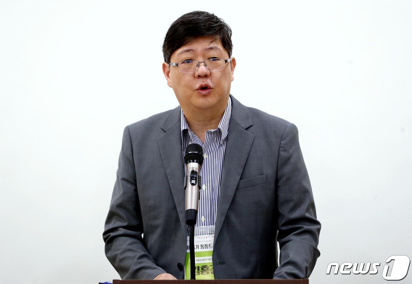 본문 이미지 - 김홍걸 민족화해협력범국민협의회 대표상임의장. ⓒ News1 박정호 기자