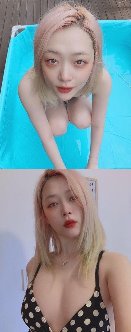 본문 이미지 - 설리 SNSⓒ 뉴스1