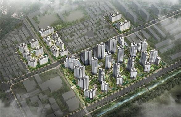 본문 이미지 -  '과천 푸르지오 써밋' 조감도./자료제공=대우건설ⓒ 뉴스1