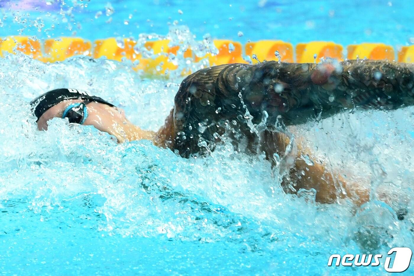 미국의 카엘렙 드레셀. 2019.7.24/뉴스1 ⓒ News1 한산 기자