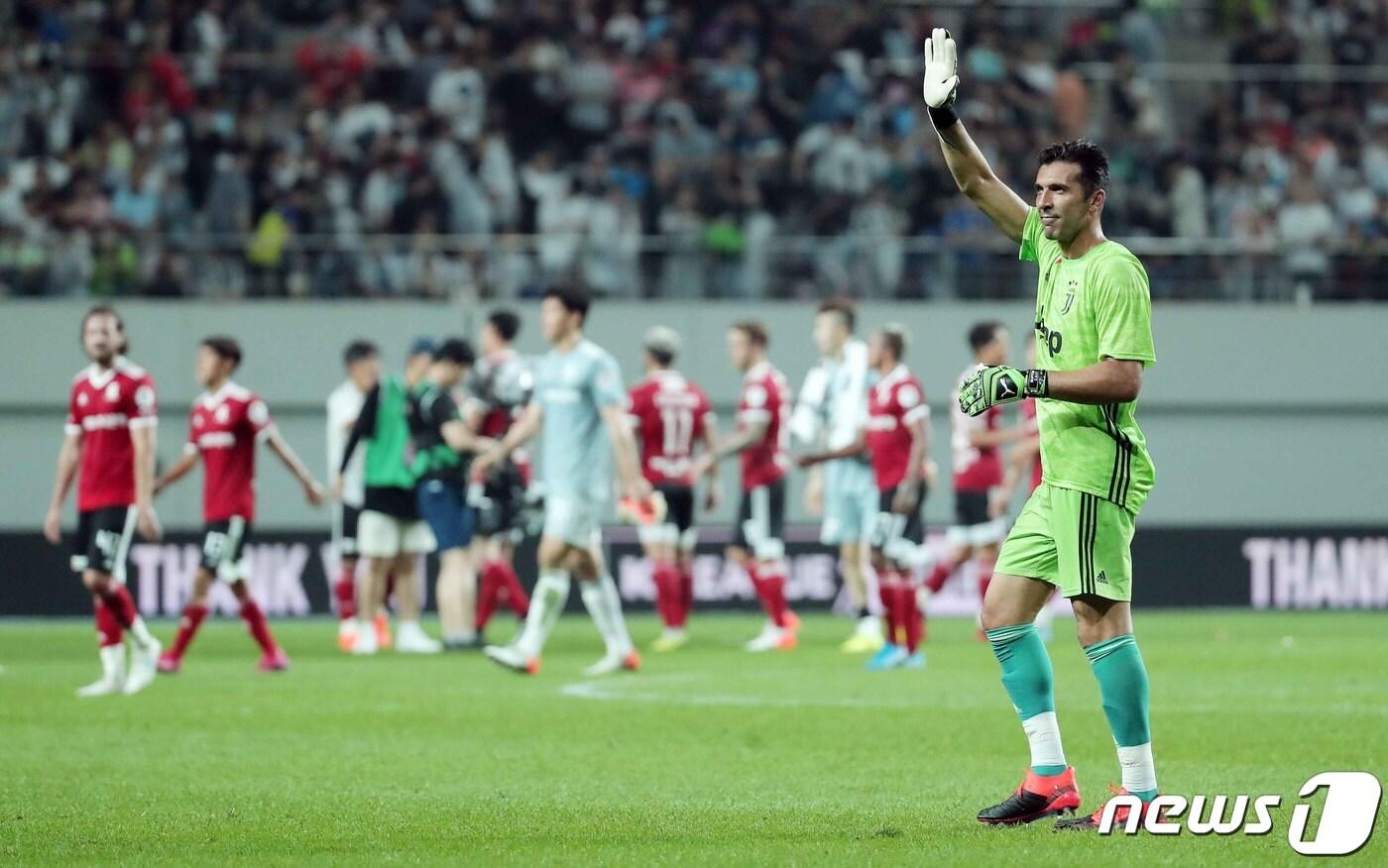 유벤투스의 레전드 잔루이지 부폰. /뉴스1 ⓒ News1 이재명 기자