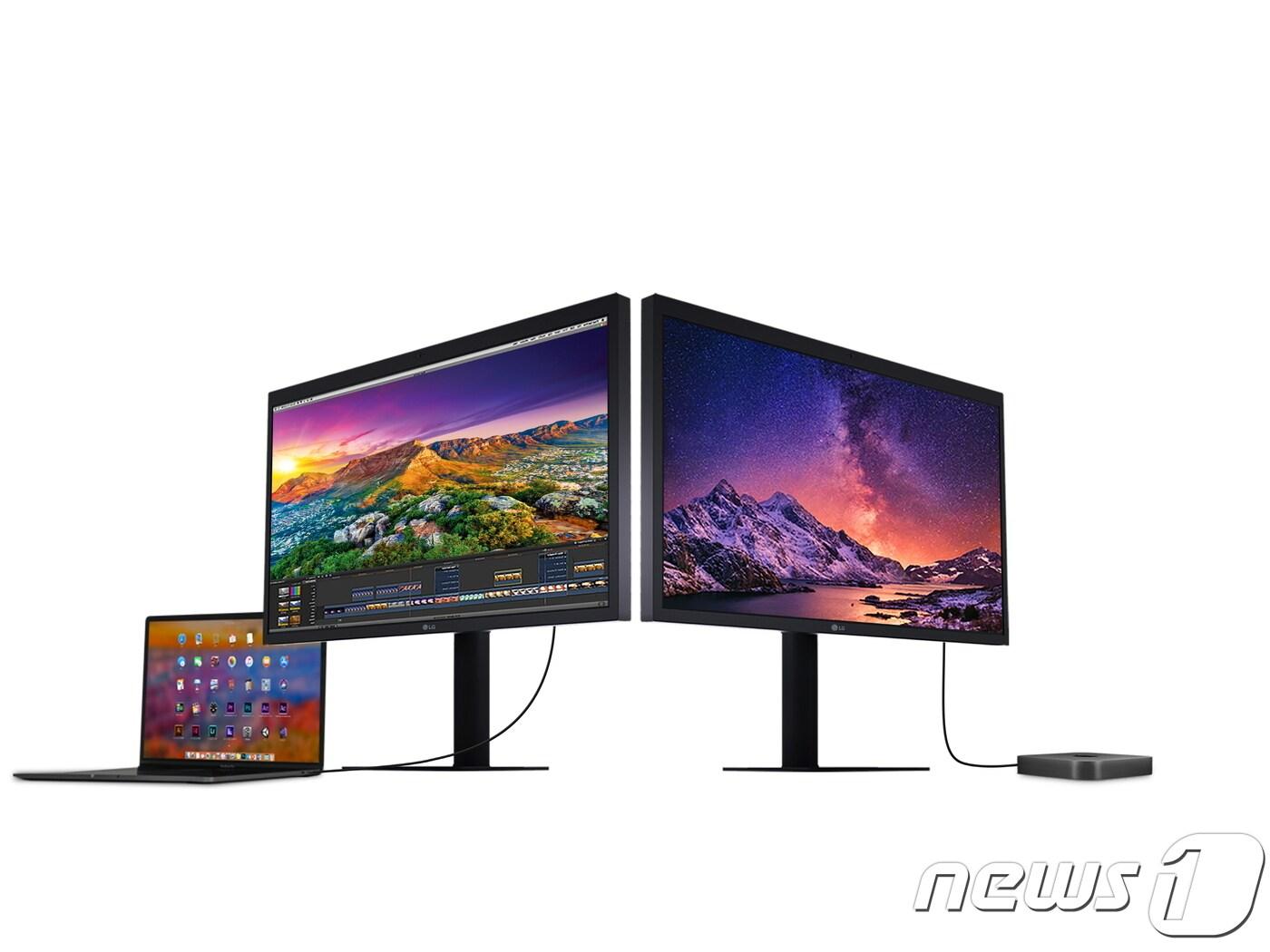 본문 이미지 - LG 울트라파인 5K 초고화질 모니터(LG전자 제공)ⓒ 뉴스1