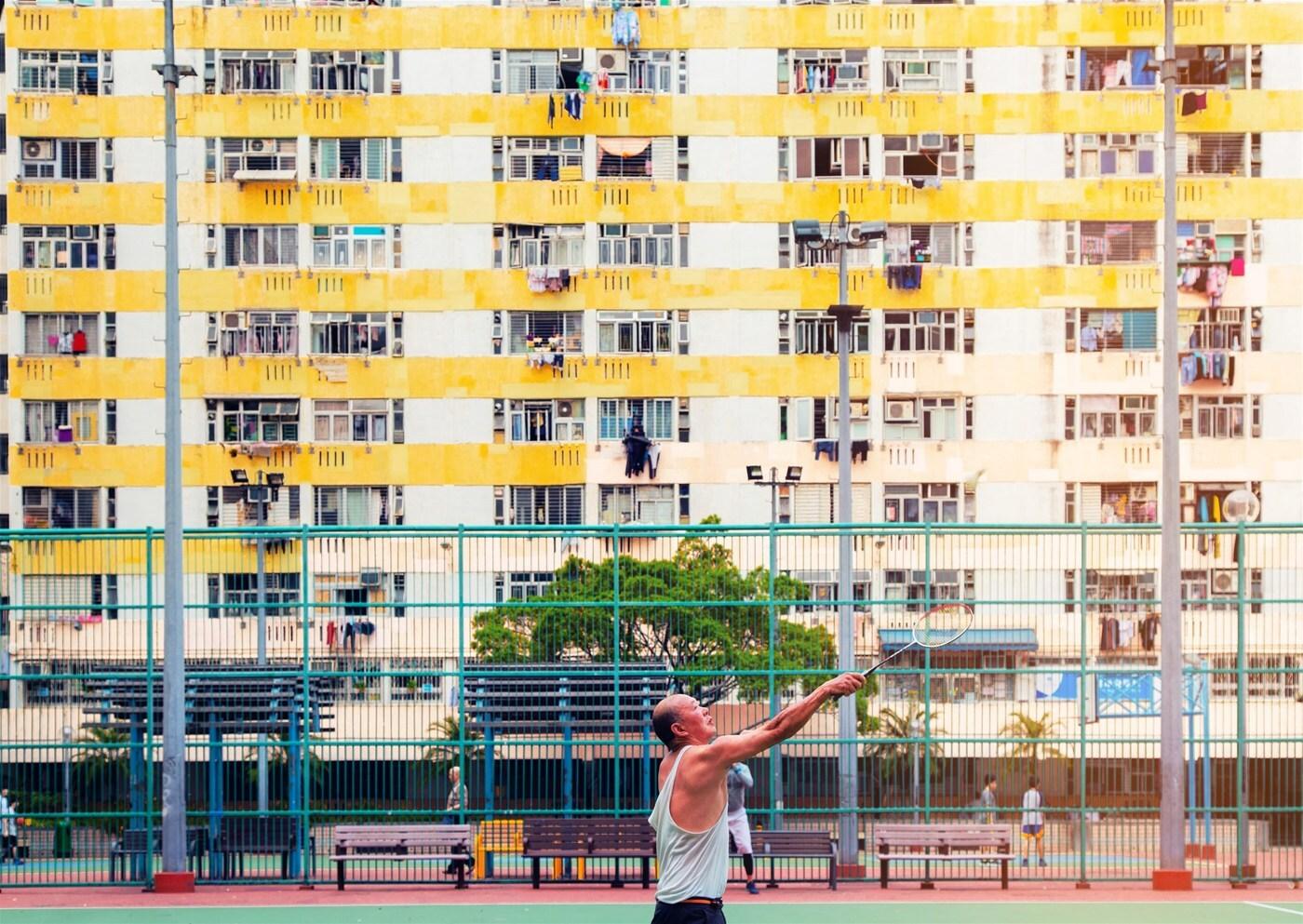 무지개 아파트로 불리는 초이홍. 홍콩관광청 제공