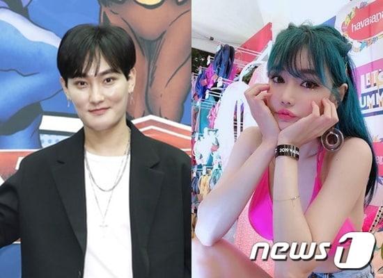 본문 이미지 - 강타(왼쪽), 우주안(출처 본인 SNS)ⓒ 뉴스1