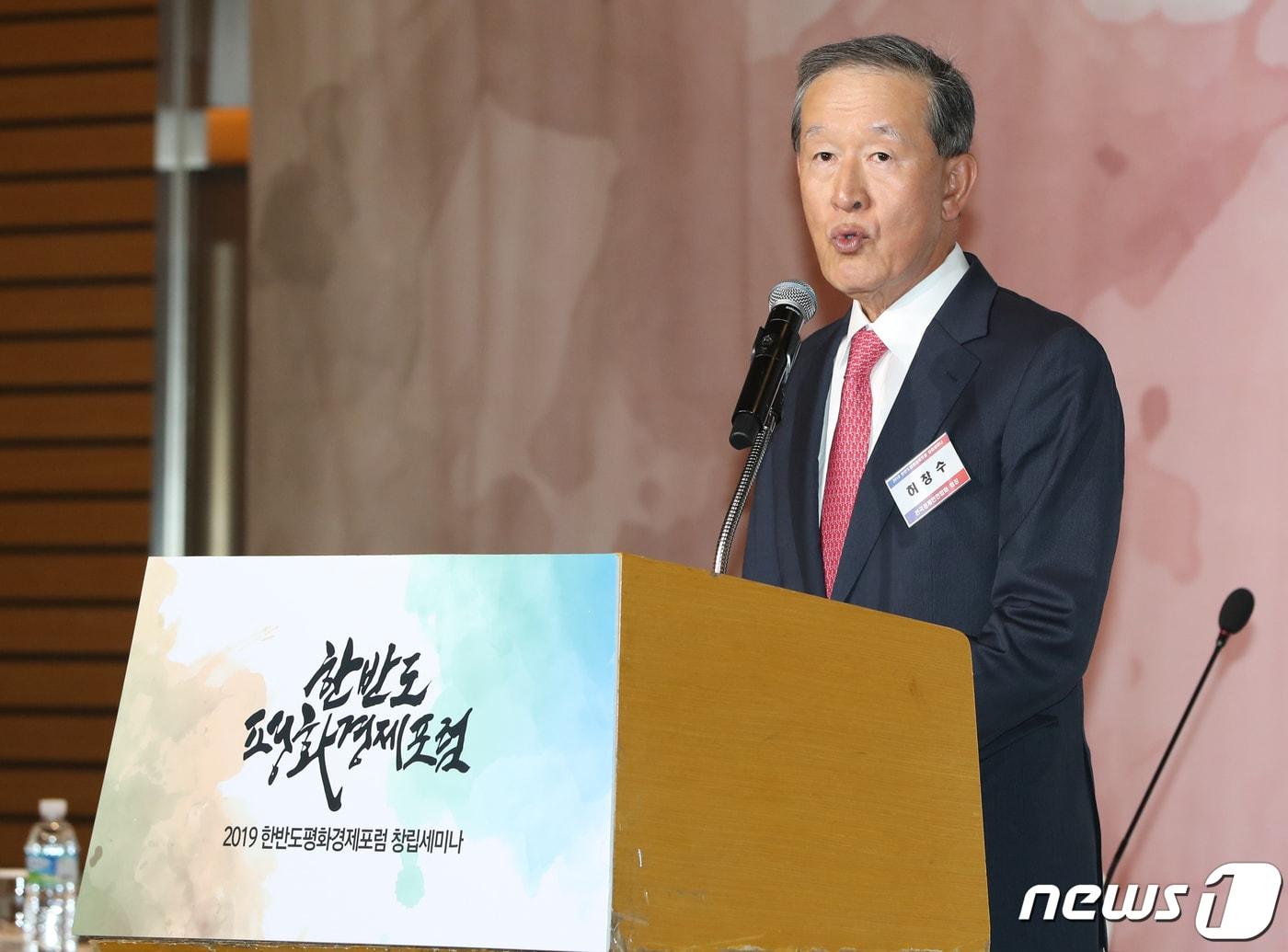 본문 이미지 - 허창수 전경련 회장 2019.8.20/뉴스1 ⓒ News1 허경 기자