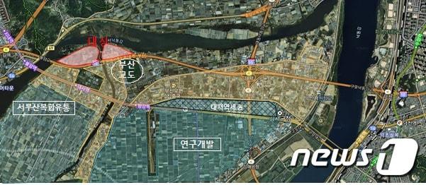 본문 이미지 - 부산 교정시설 통합이전지 (부산시 제공) ⓒ 뉴스1