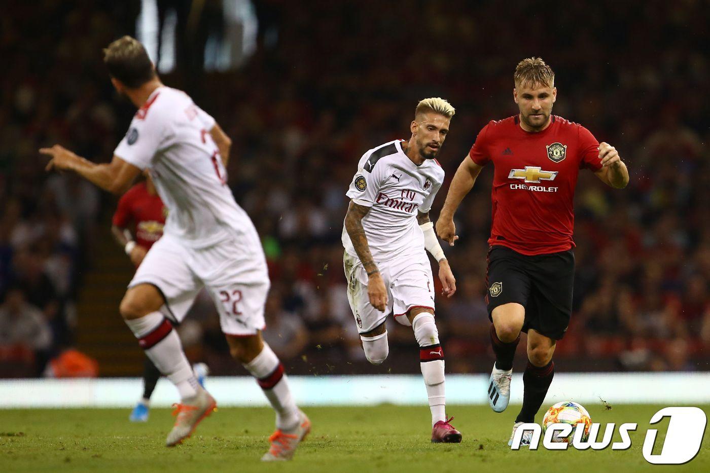 루크 쇼. ⓒ AFP=뉴스1