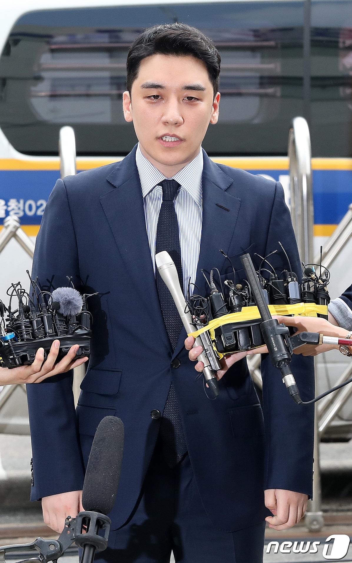 본문 이미지 - 빅뱅 출신 승리 2019.8.28/뉴스1 ⓒ News1 박세연 기자