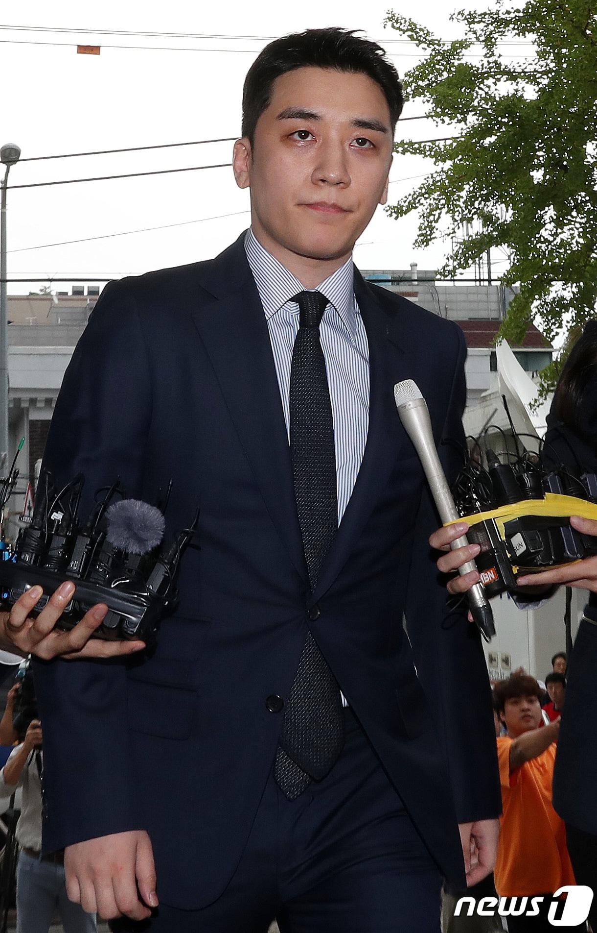 본문 이미지 - 그룹 빅뱅 전 멤버 승리. 2019.8.28/뉴스1 ⓒ News1 박세연 기자