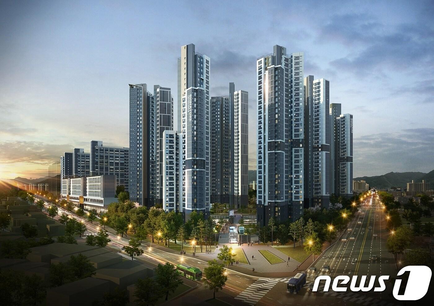 송파 시그니처 롯데캐슬. ⓒ 뉴스1