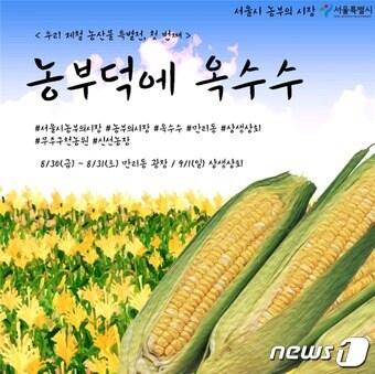 본문 이미지 - 서울시 '농부의 시장' 포스터.(서울시 제공) ⓒ 뉴스1
