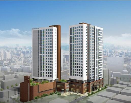 본문 이미지 - 신림역 역세권 청년주택 투시도./자료제공=서울시ⓒ 뉴스1